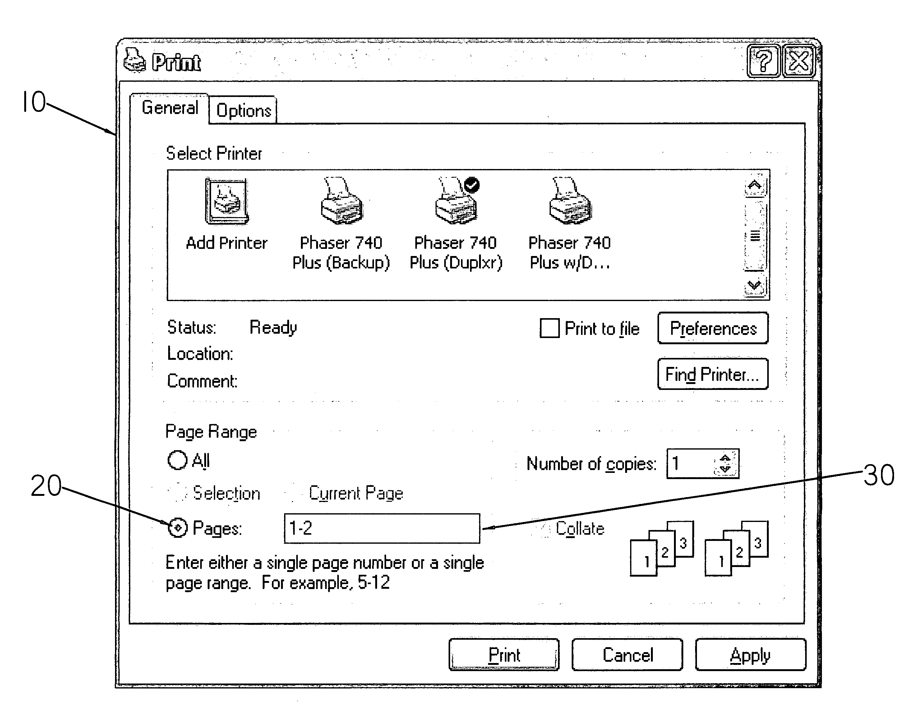 Method of limiting amount of waste paper generated from printed documents