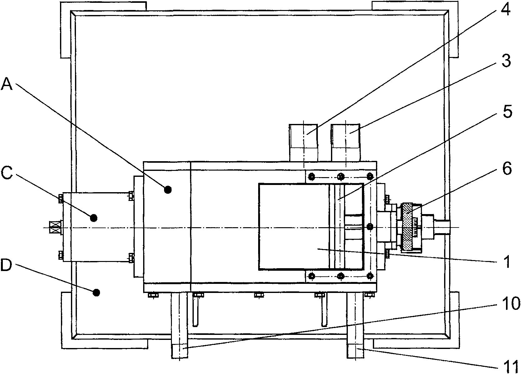 Superfine cavitated target type water jet mill