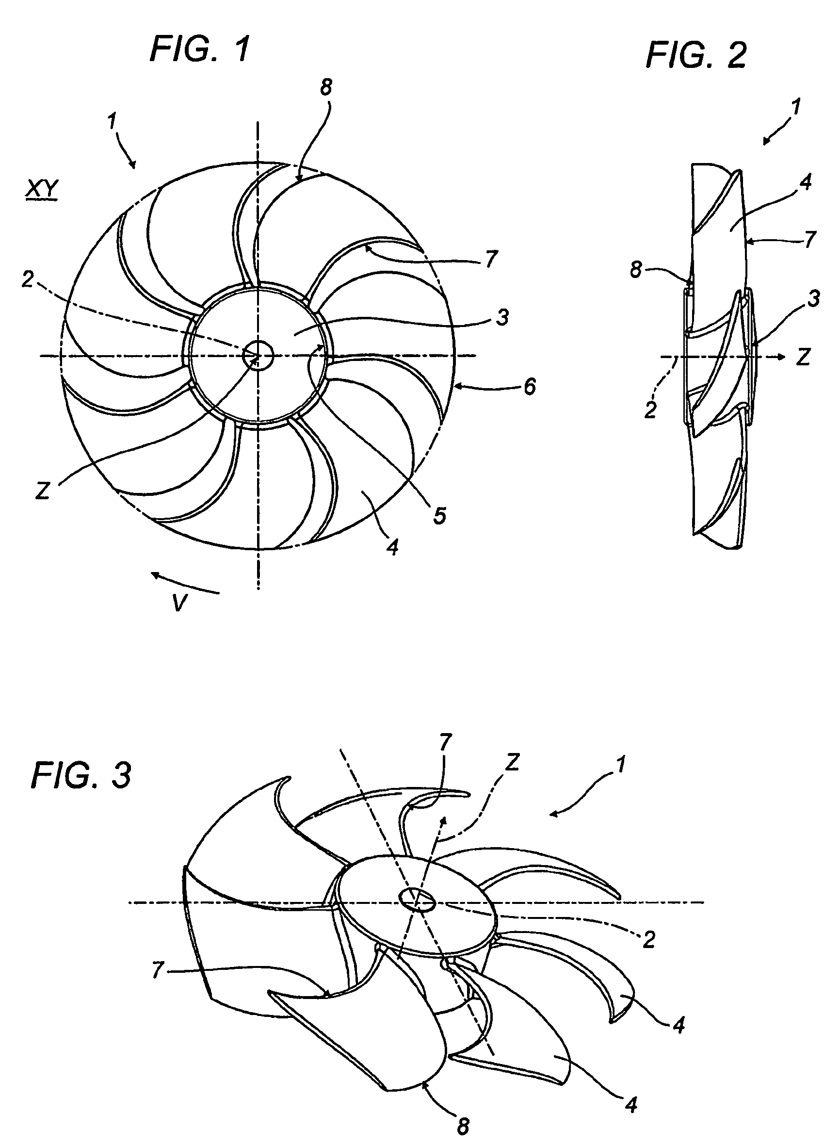 High efficiency axial fan