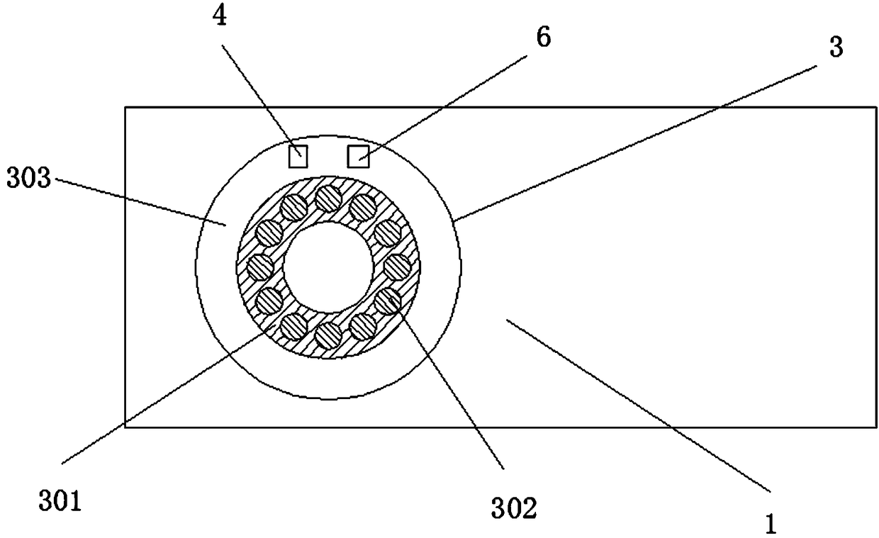 Fixing clamp used for log cutting