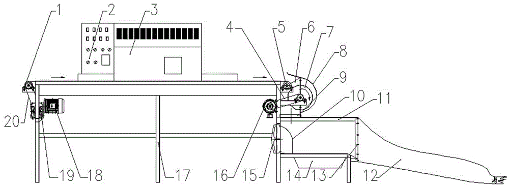 Stevia leaf removal device and processing method thereof