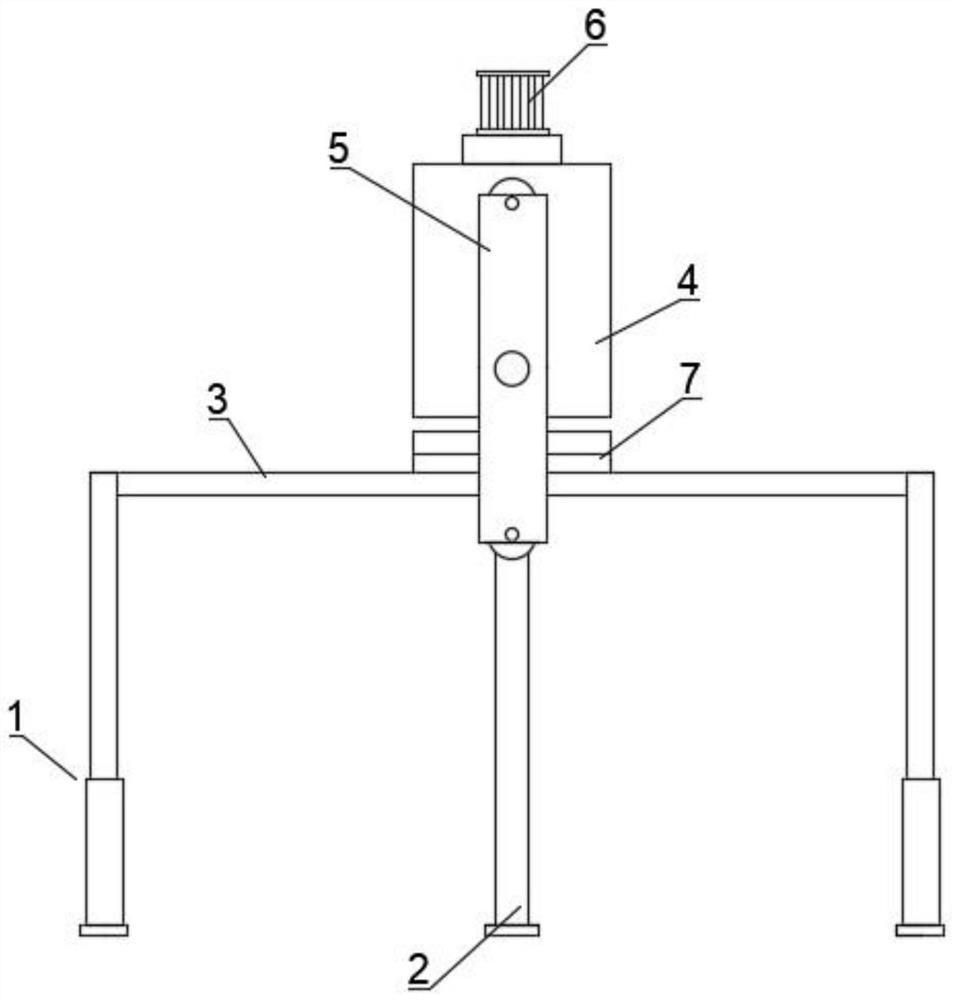 Stair climbing machine test equipment