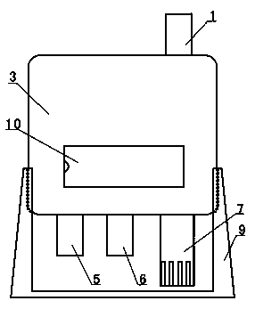 Floor type fully digital humiture monitoring meter