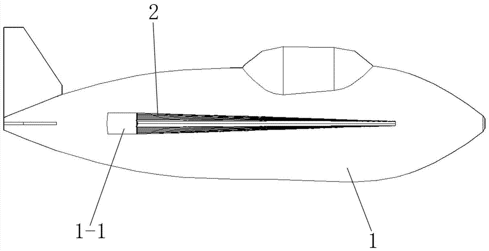 Inflatable hang glider unmanned aerial vehicle