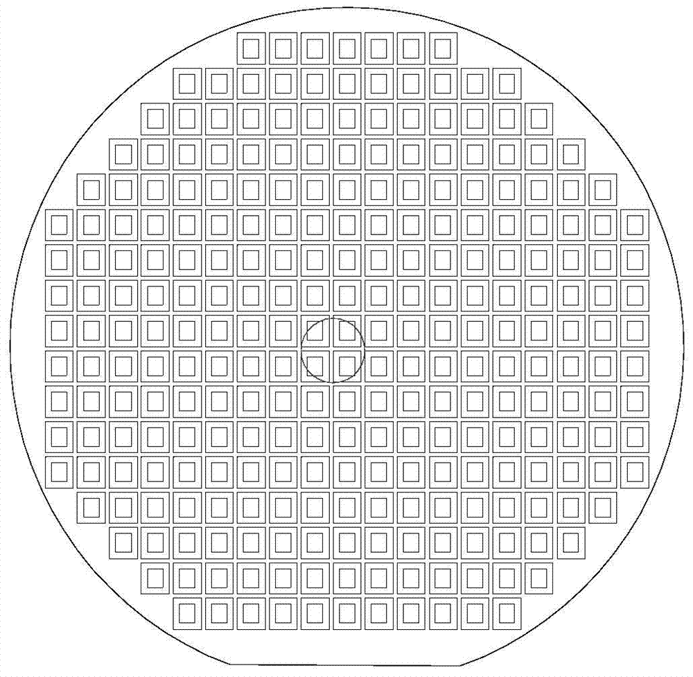 Integrated circuit inverting welding air impermeability packaging structure