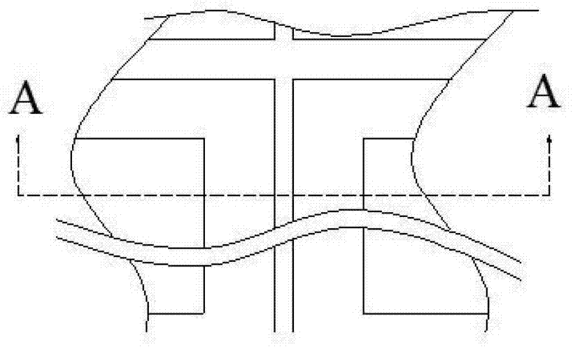 Integrated circuit inverting welding air impermeability packaging structure