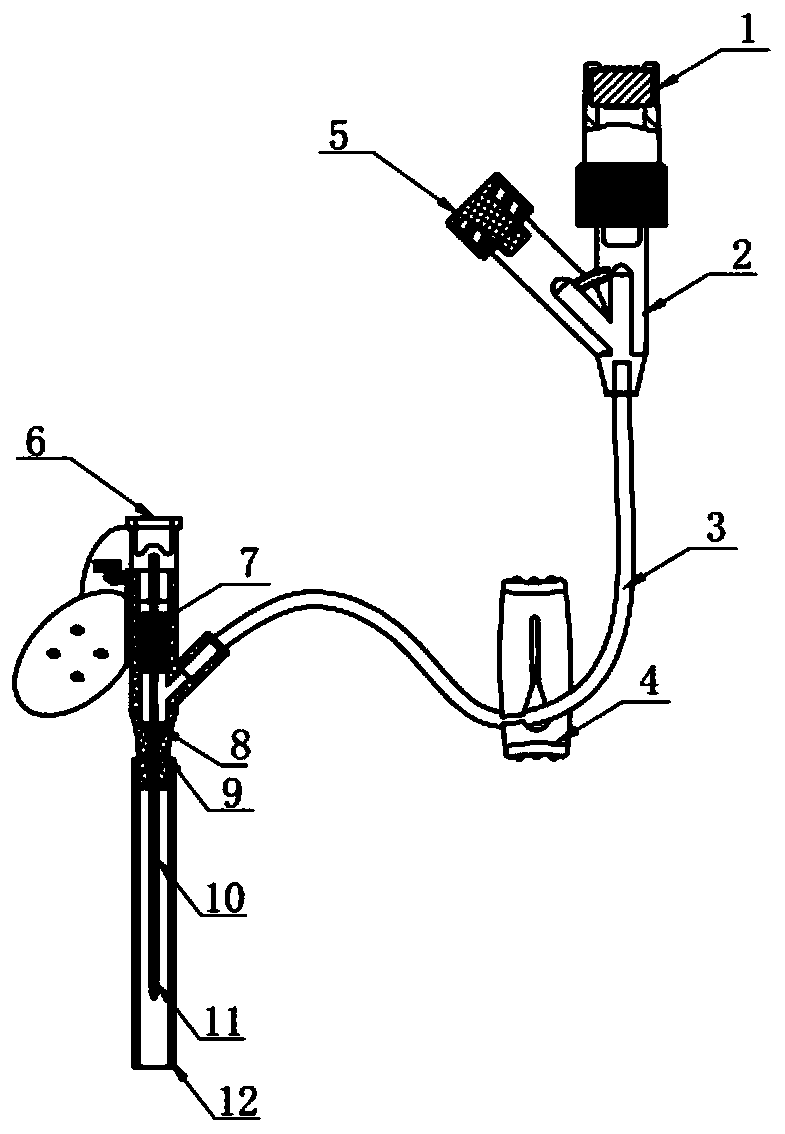 Modified polyvinyl chloride and preparation method thereof, irradiation-resistant sterilization venous indwelling needle connecting hose and indwelling needle