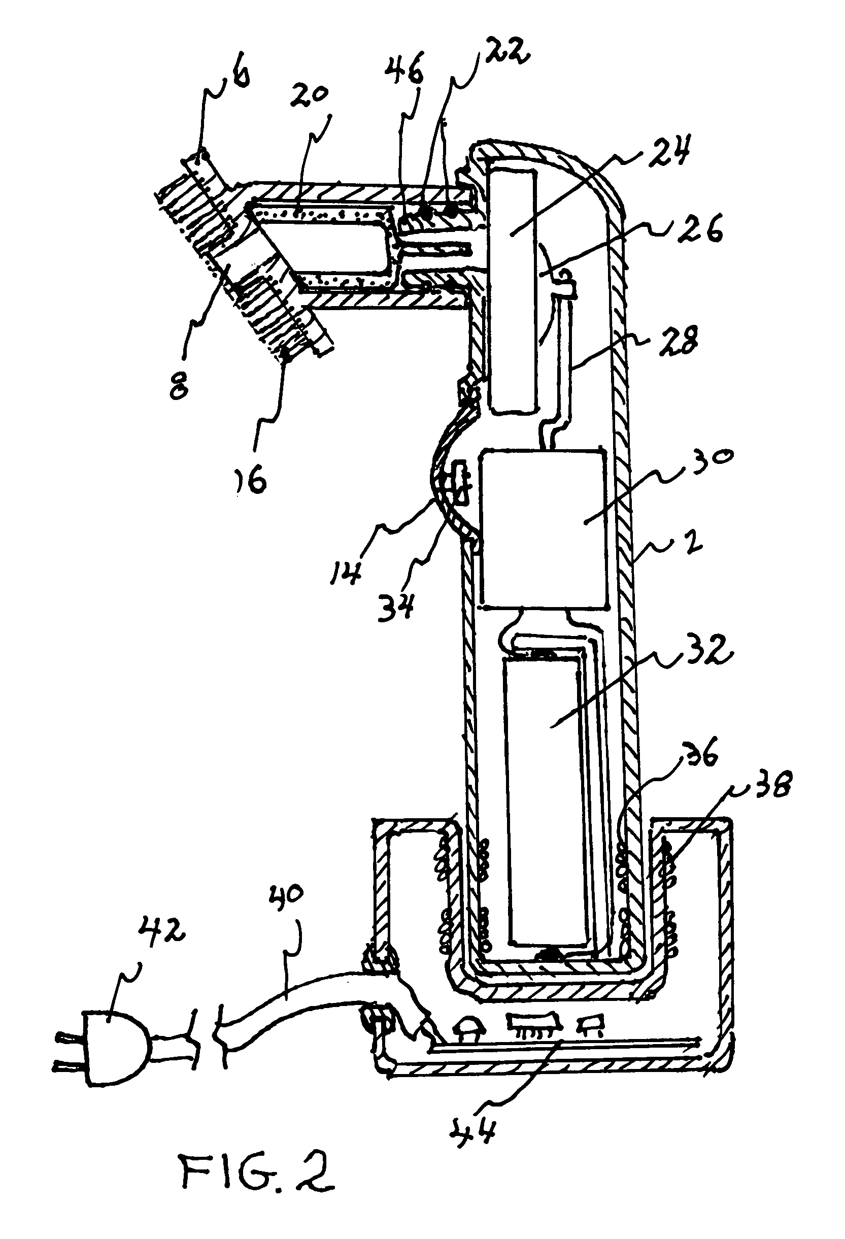 Tongue vacuum cleaner