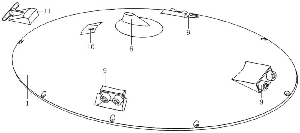 Small multifunctional underwater robot and working method thereof