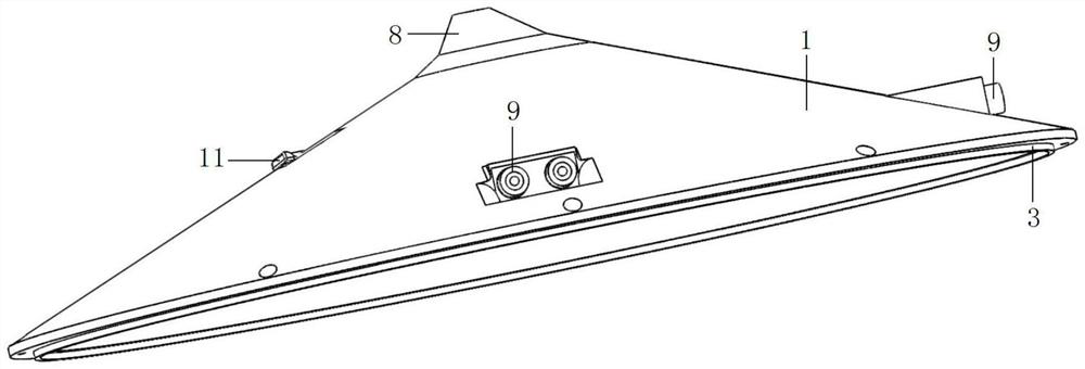 Small multifunctional underwater robot and working method thereof