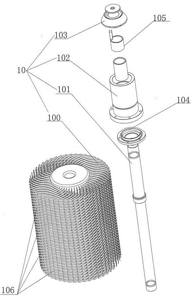 Polishing wheel device and automatic deburring machine with same