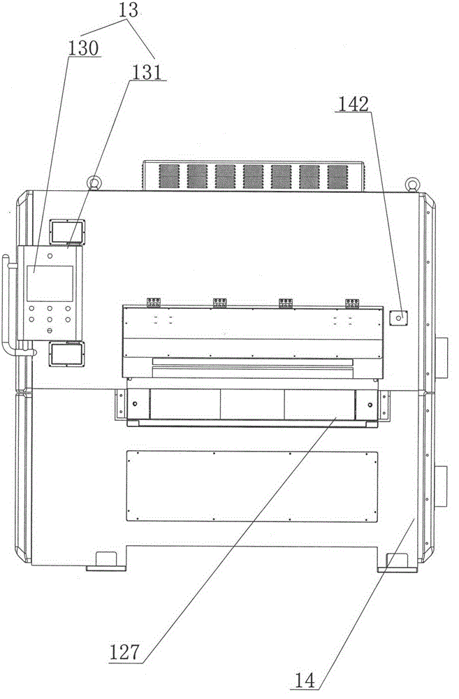 Polishing wheel device and automatic deburring machine with same