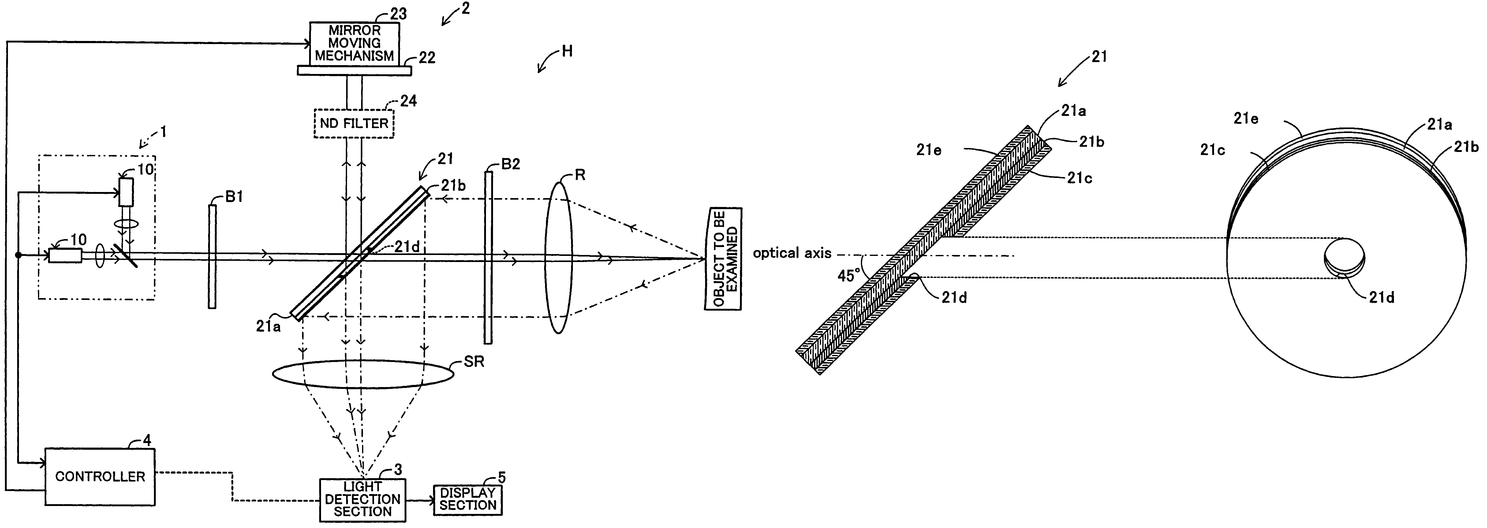 Optical interference apparatus