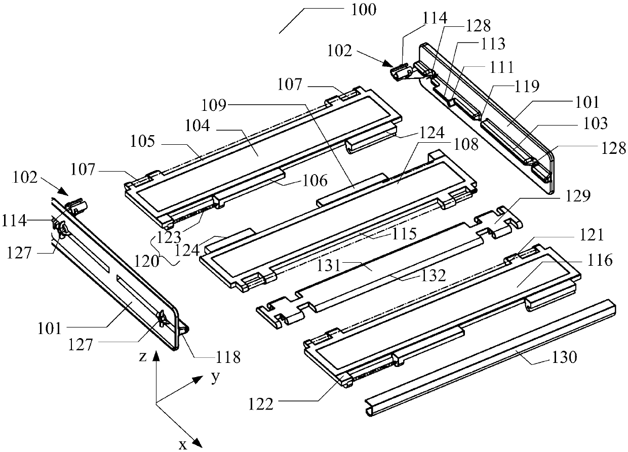 Foldable rack and refrigeration equipment