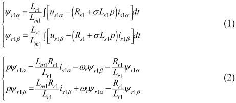 Identification method of rotor resistance of bearingless asynchronous motor based on reactive power