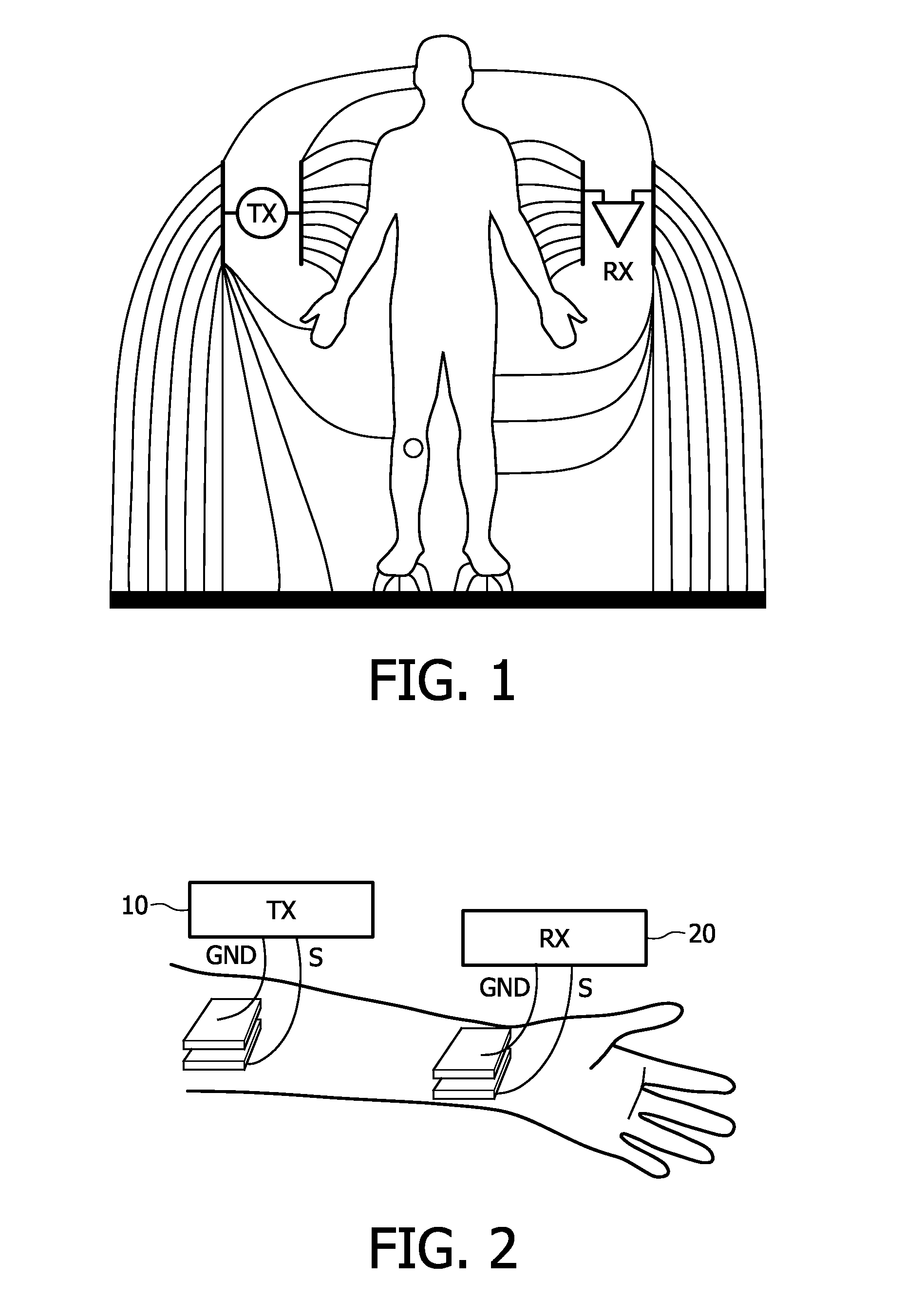 Wideband communication for body-coupled communication systems