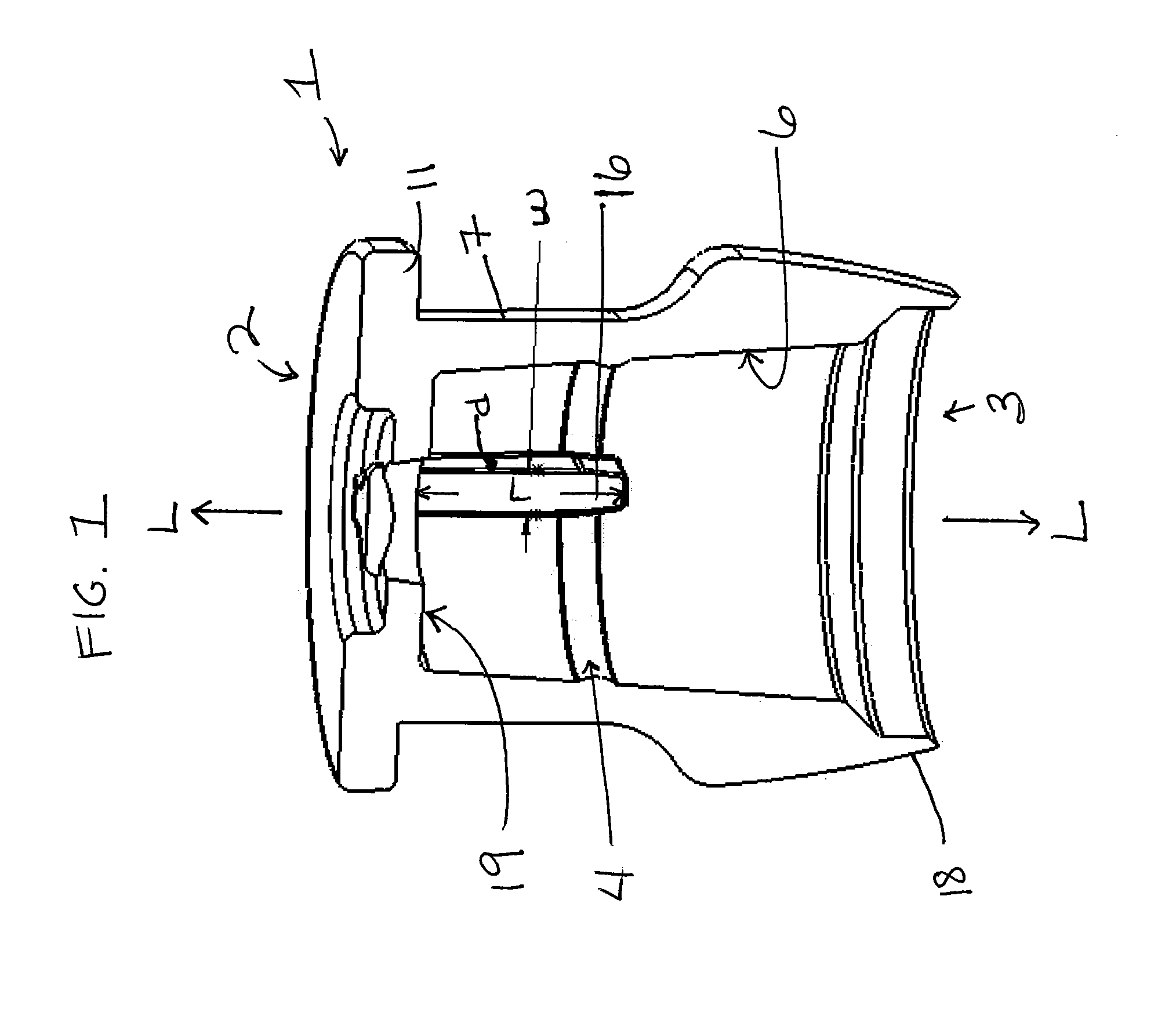 Dental coping and assembly with aligning Anti-rotation feature