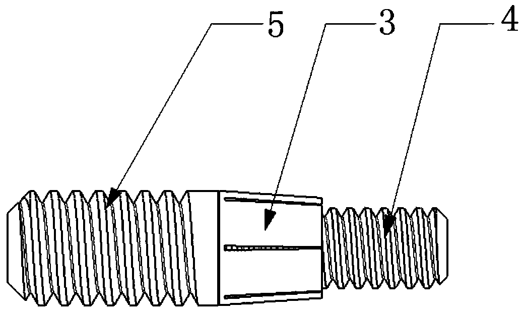 High anti-seismic self-adjusting elastic threaded connector, processing method and application method