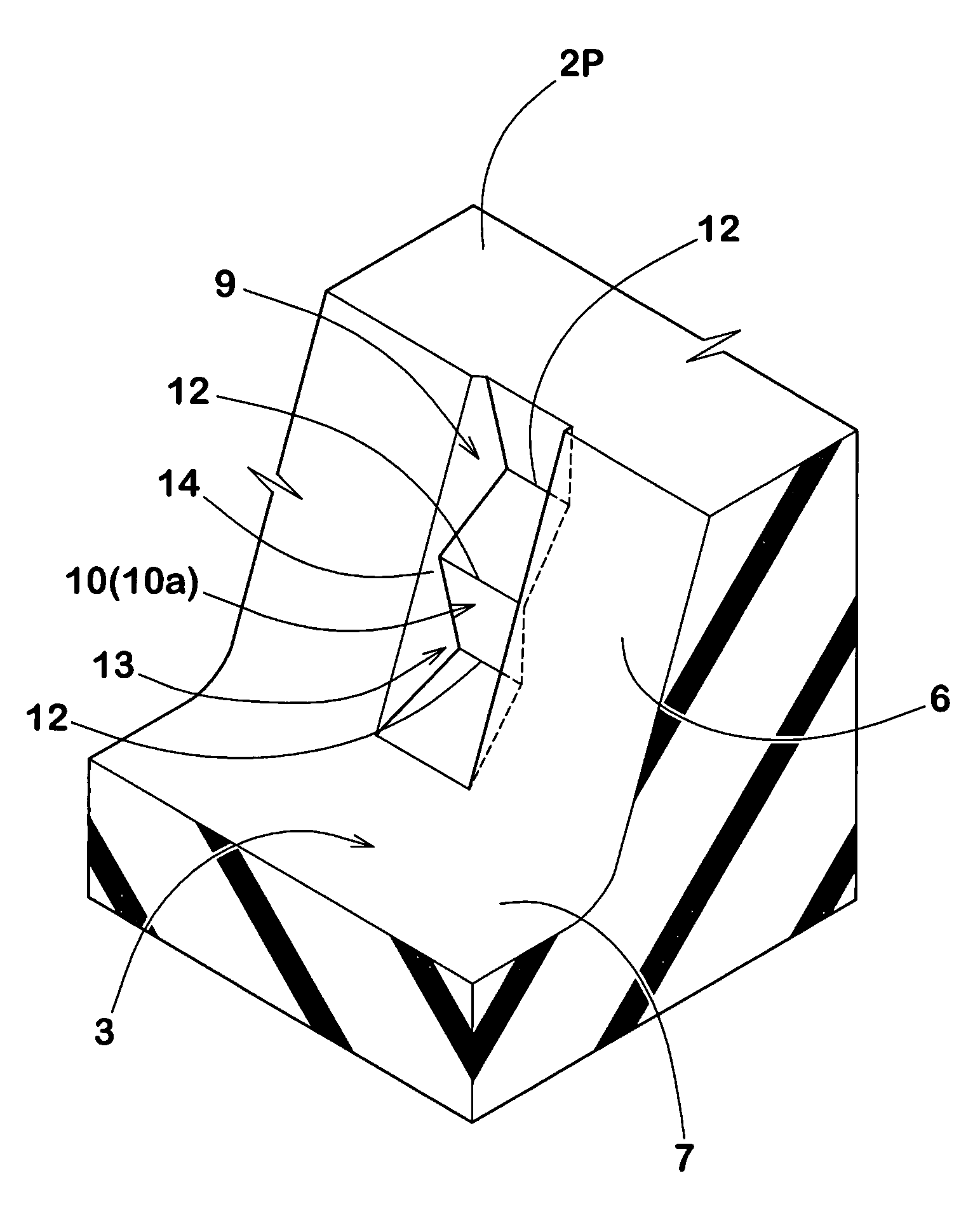 Pneumatic tire with tread having radially extending fine grooves