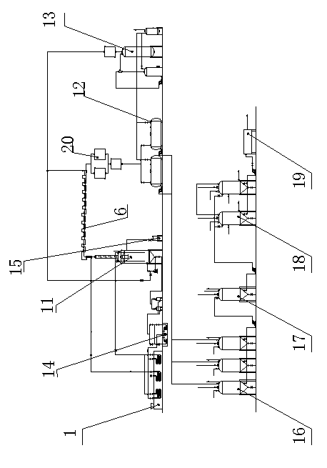 Tubular furnace and waste lubricating oil recovery device formed thereby