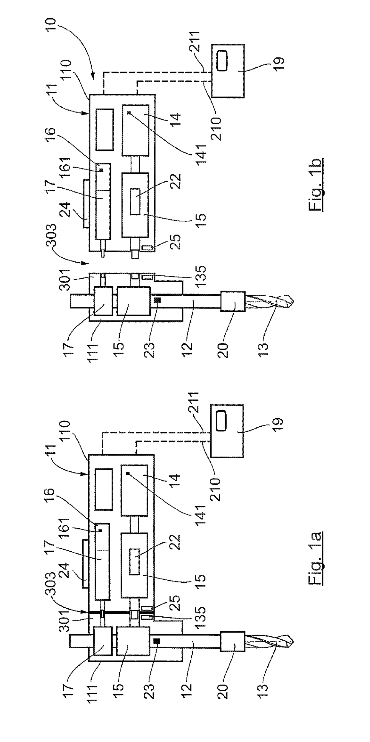 Method for determining the state of wear of a drill, and corresponding device.