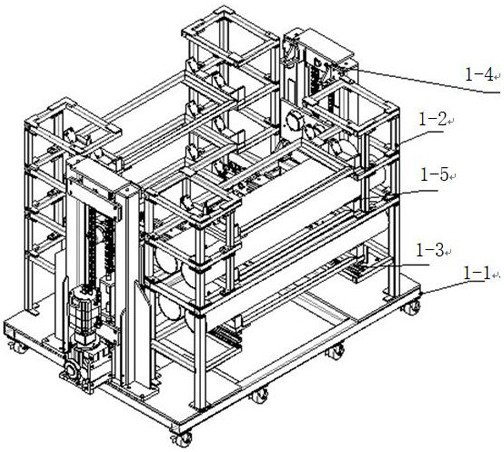 Intelligent workpiece storage transfer trolley