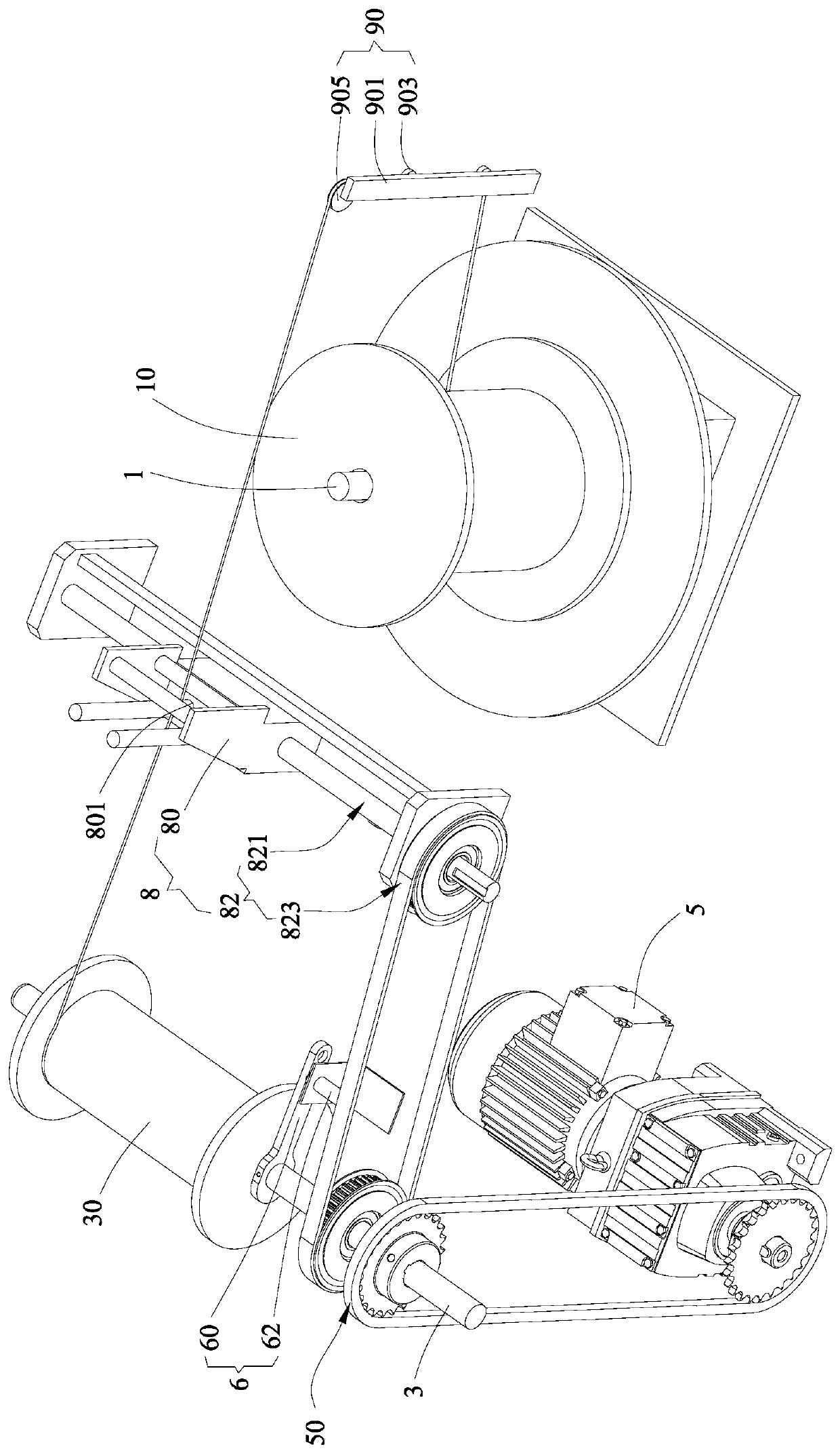 Automatic wire winding machine