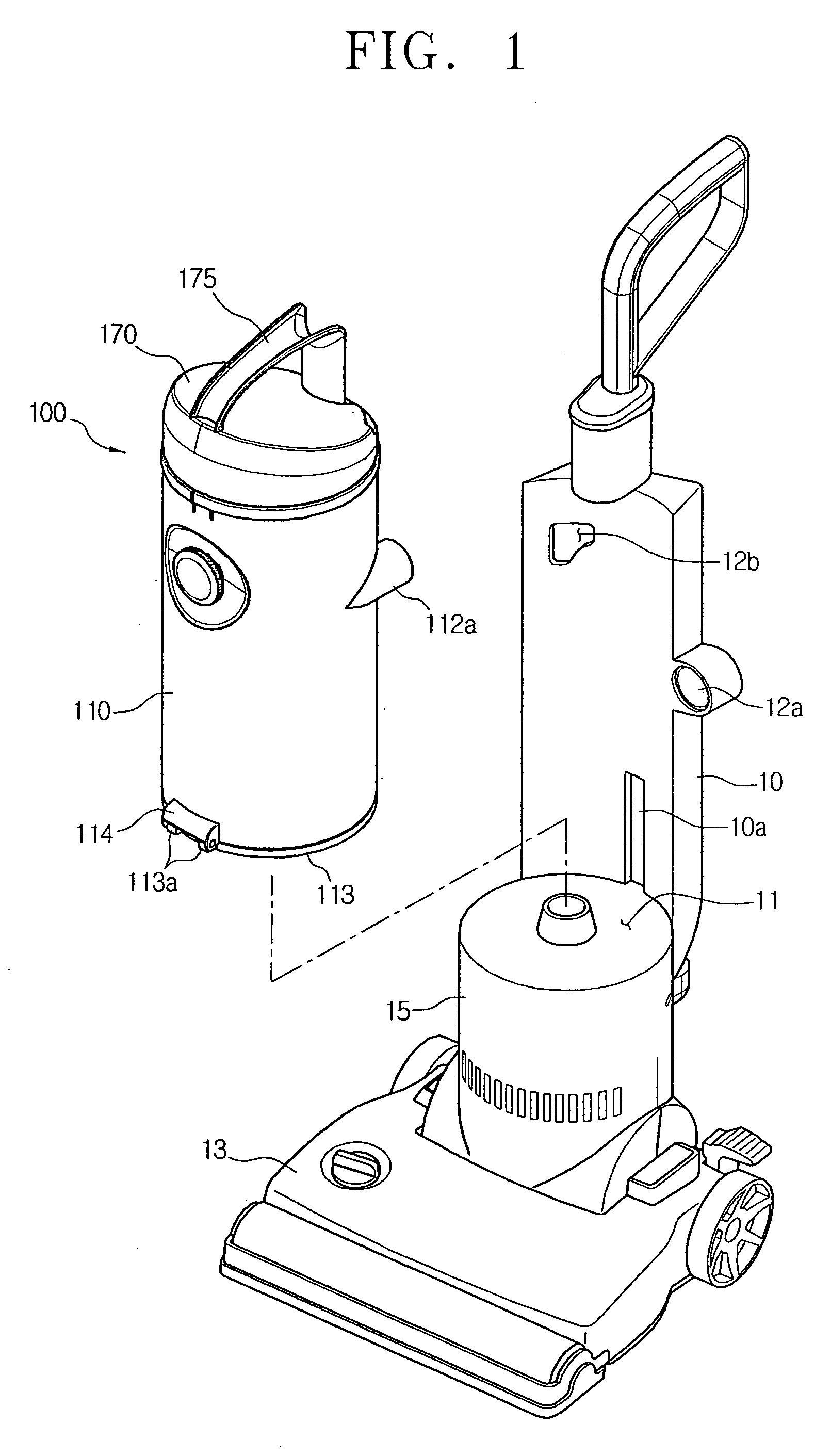 Cyclone dust-collecting apparatus