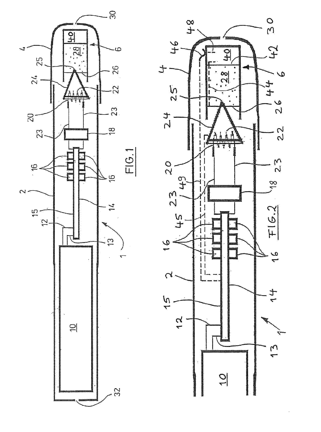 Electronic smoking device and capsule