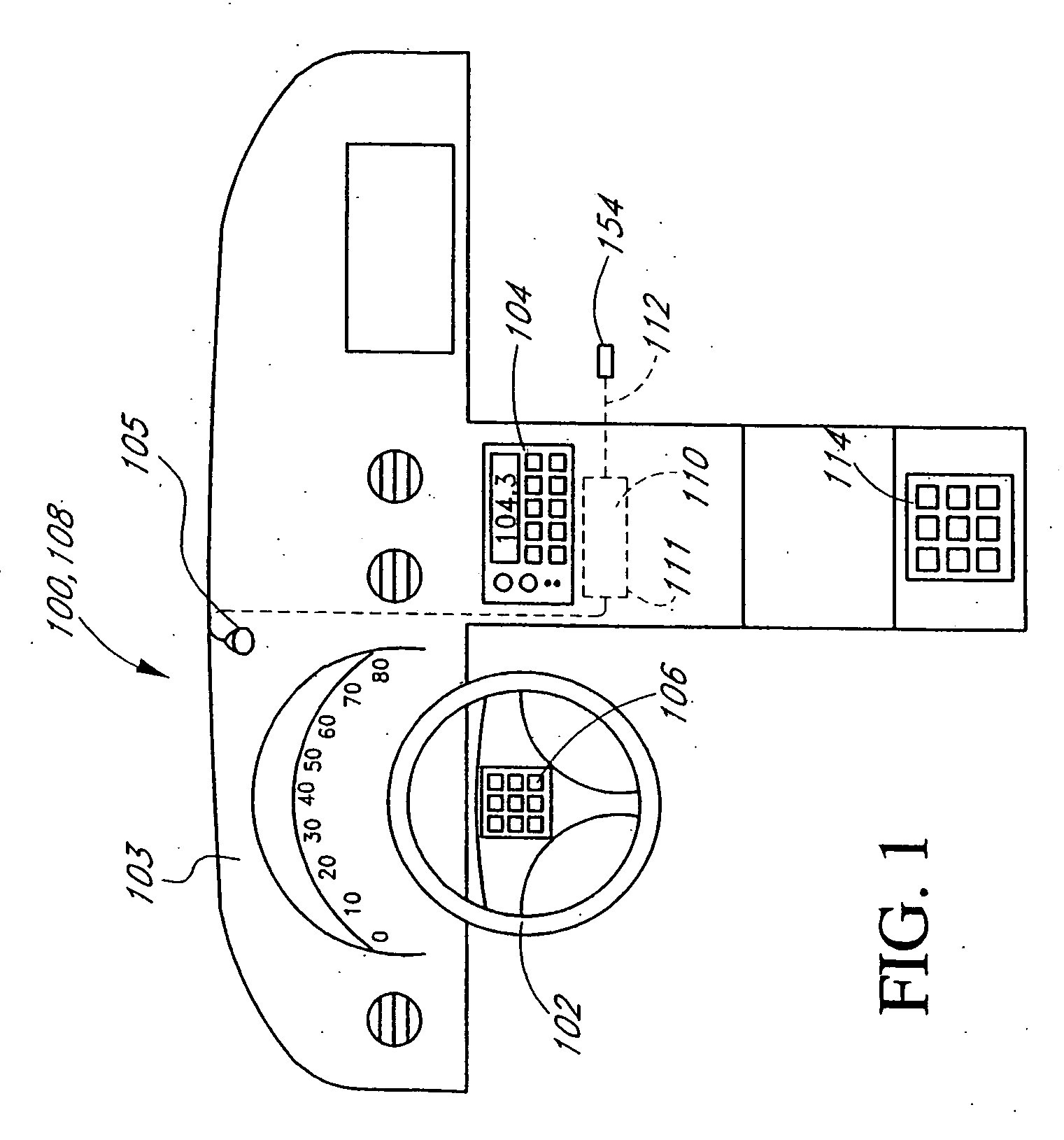 Vehicle remote control interface for controlling multiple electronic devices