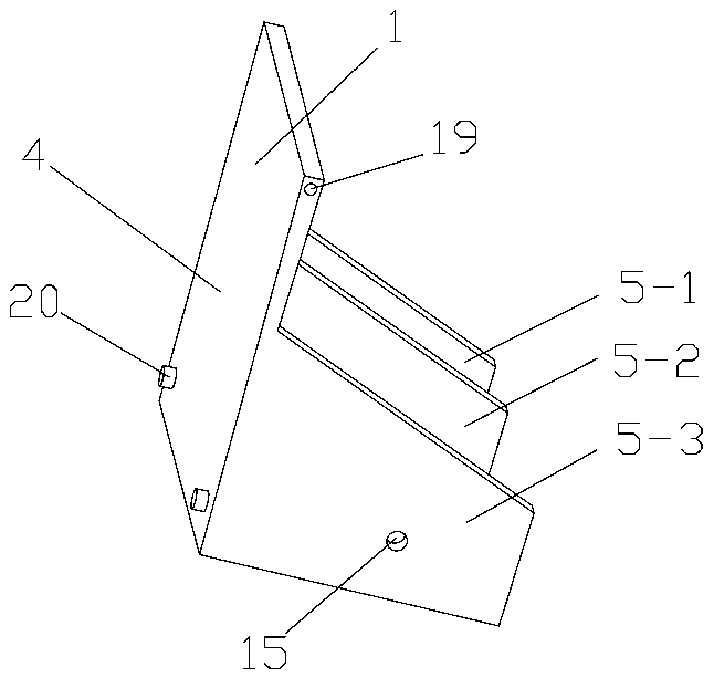 A speed limiter for opening and closing the door with downward pressure and anti-rotation