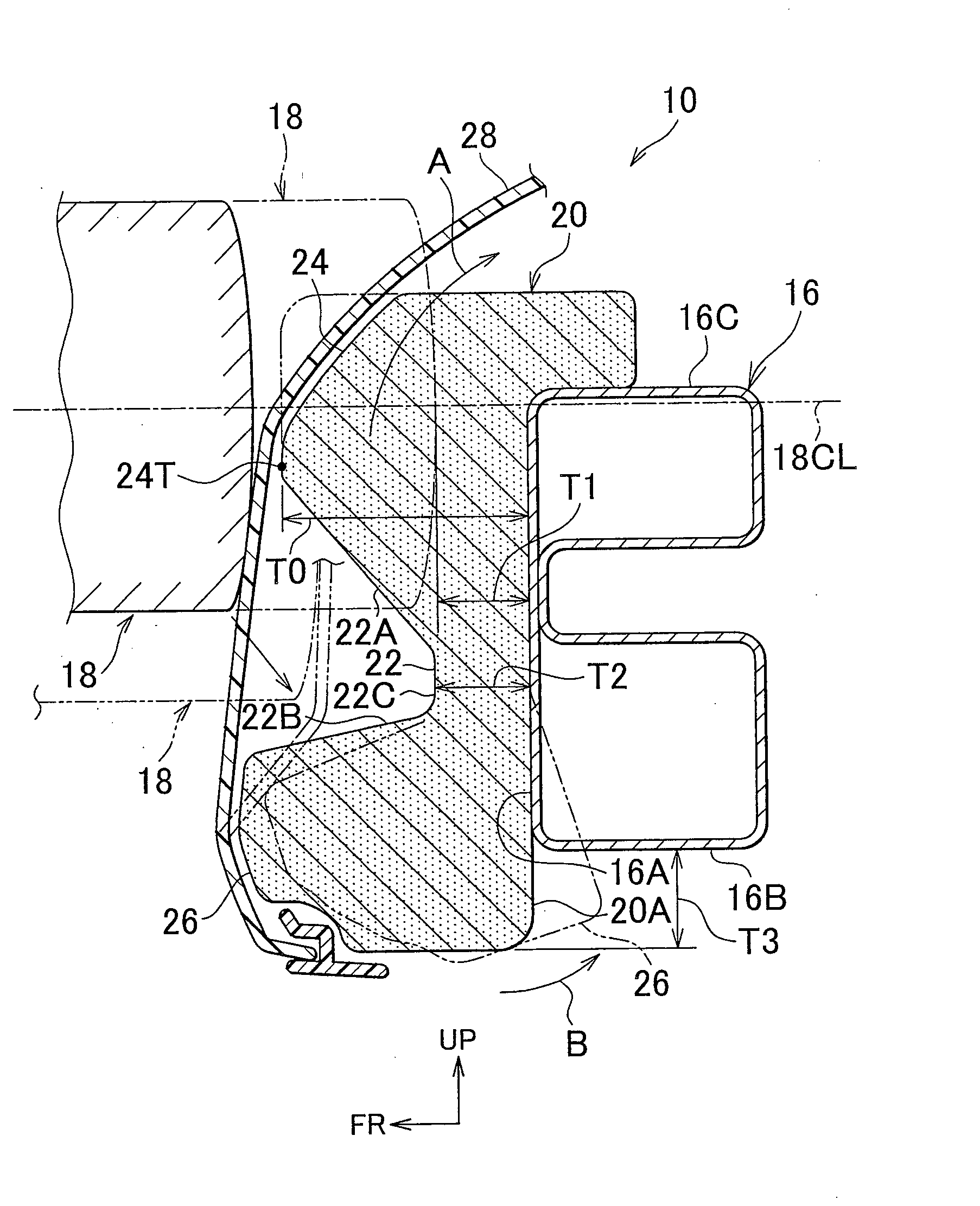 Bumper structure