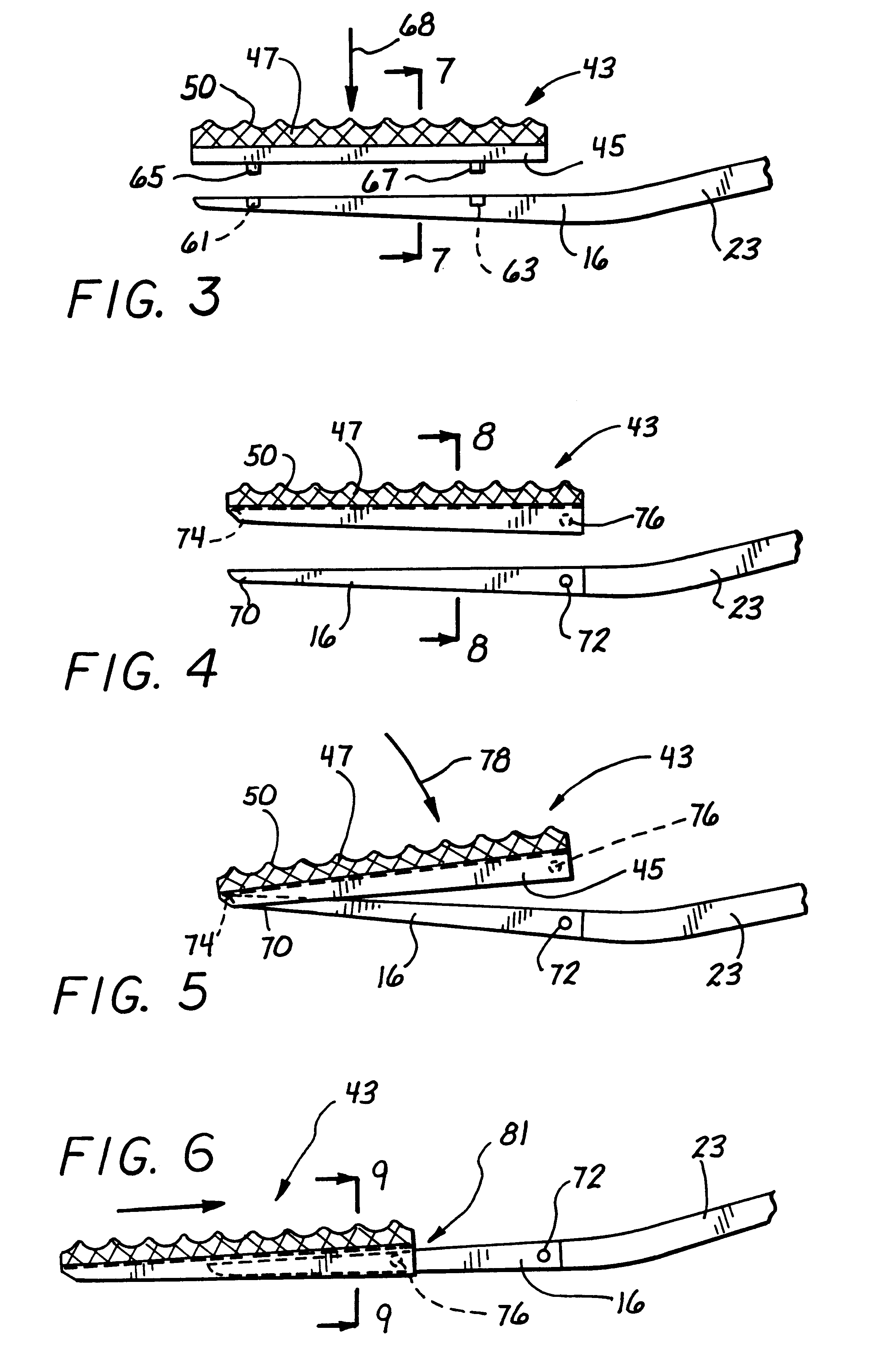 Surgical clamp with improved traction