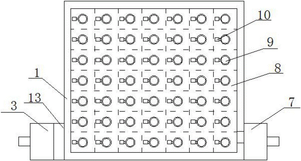 Communication machine room with partitioned cooling function