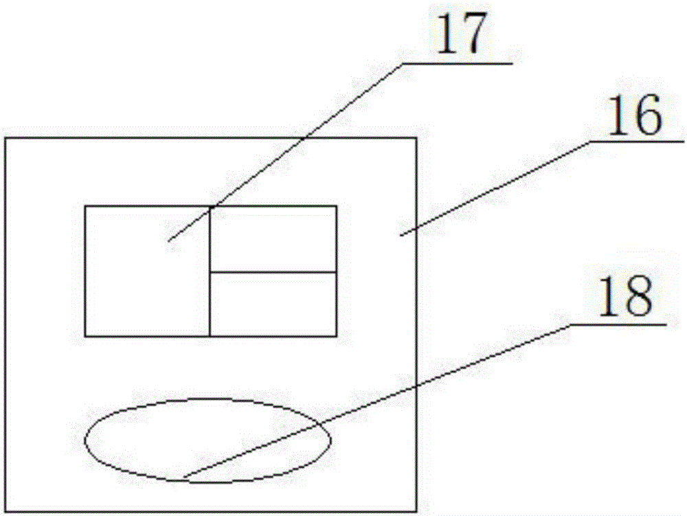 Communication machine room with partitioned cooling function