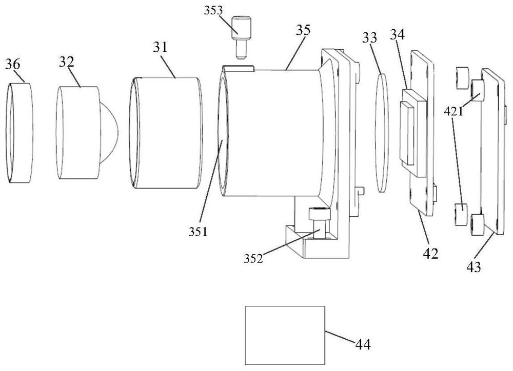 Solid-state radar device based on indium gallium arsenide detection