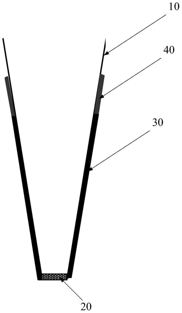 Far-infrared detector and near-field microscope