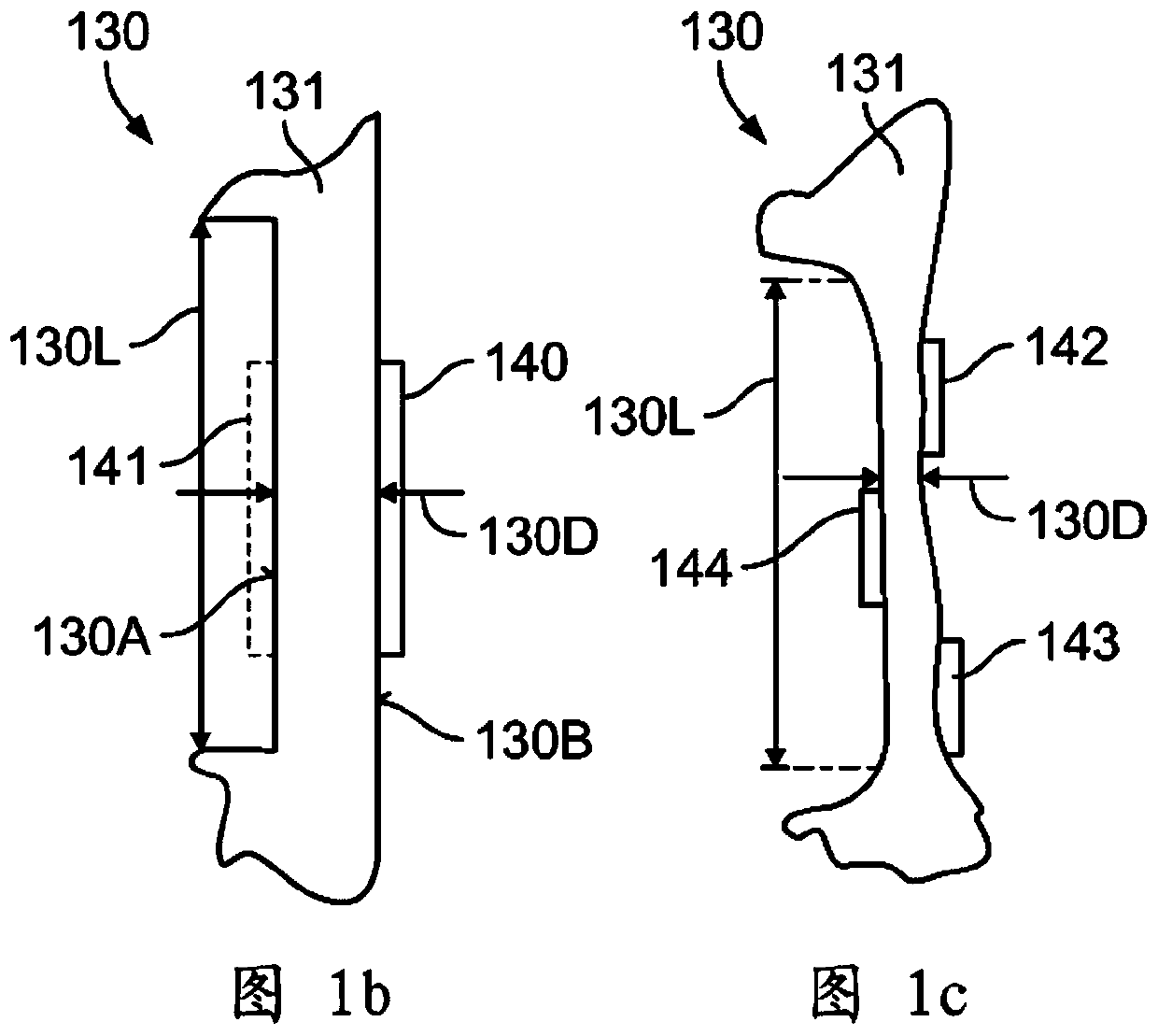 Measuring element, measuring system, and method of providing a measuring element for measuring forces