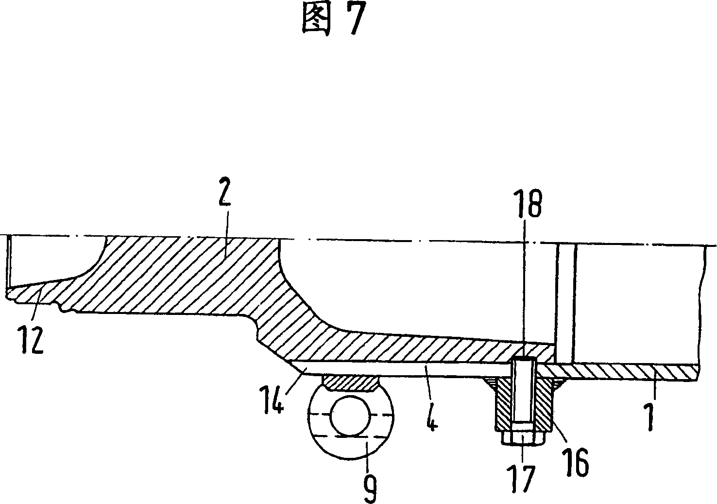 Wheel bearing on an axle body for vehicles