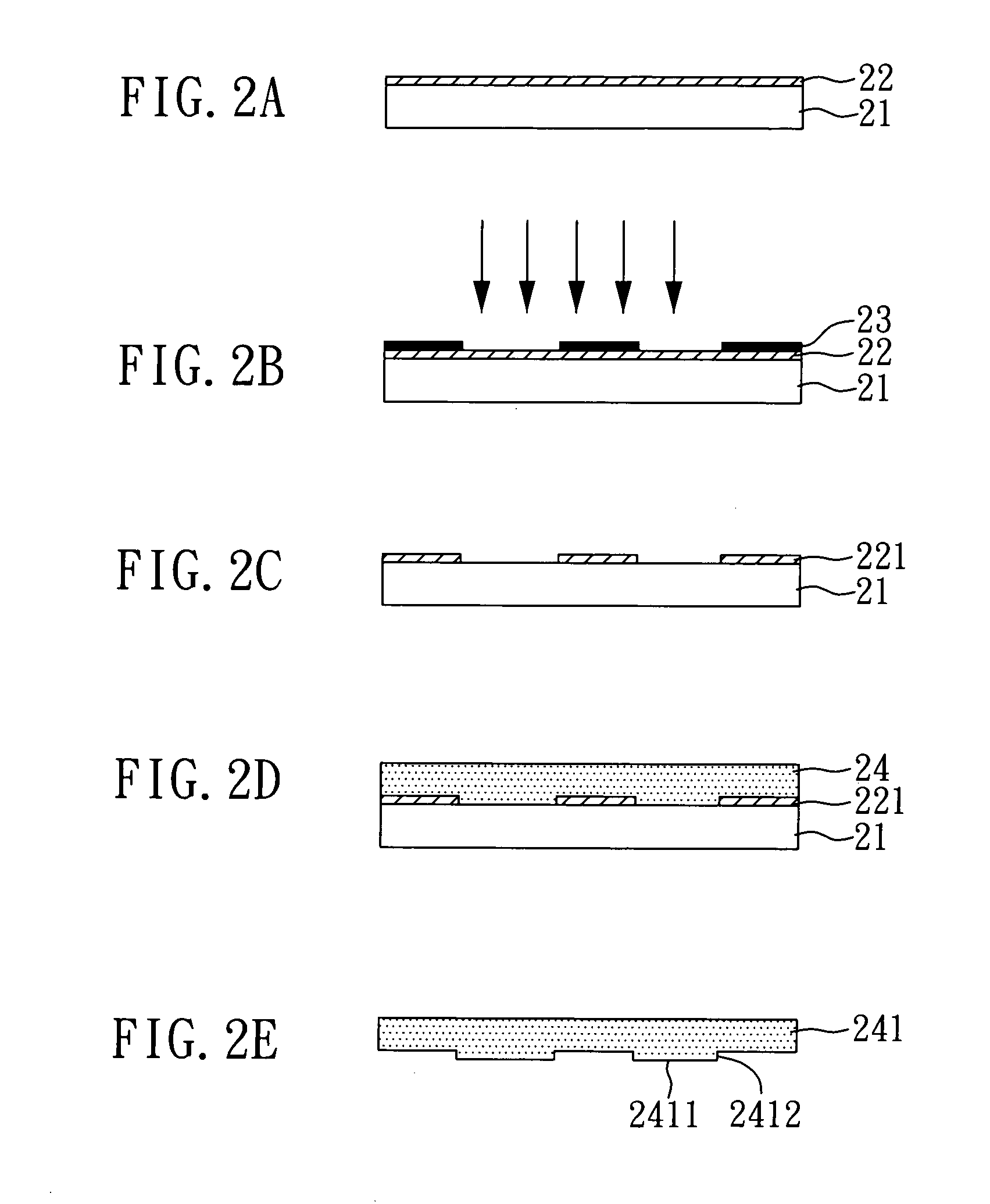 Method for preparing photonic crystal slab waveguides