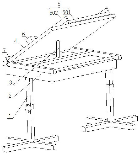 A granulation device for non-melting flux