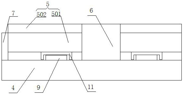 A granulation device for non-melting flux