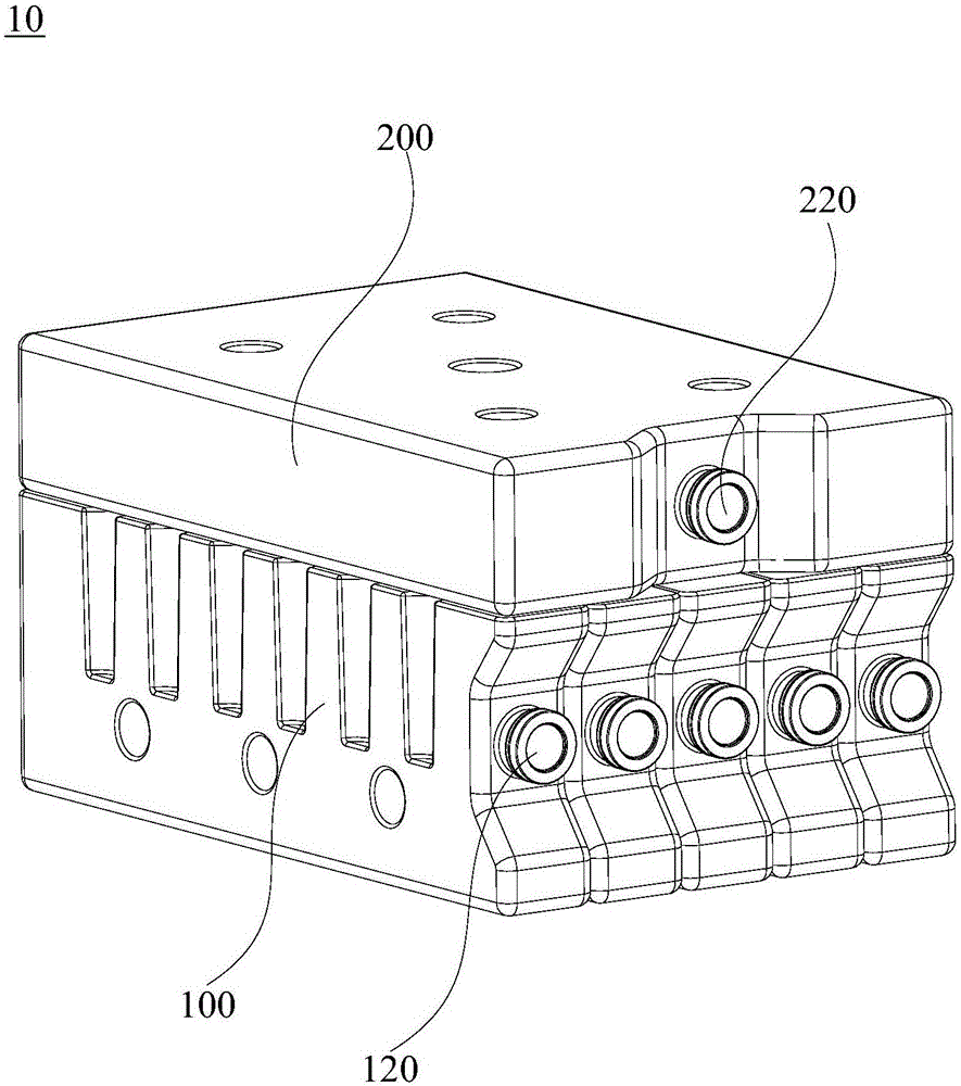 Combined ice box