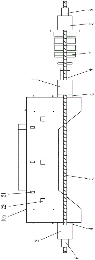 Accelerated corrosion and deterioration testing device for tunnel lining structure in bearing state