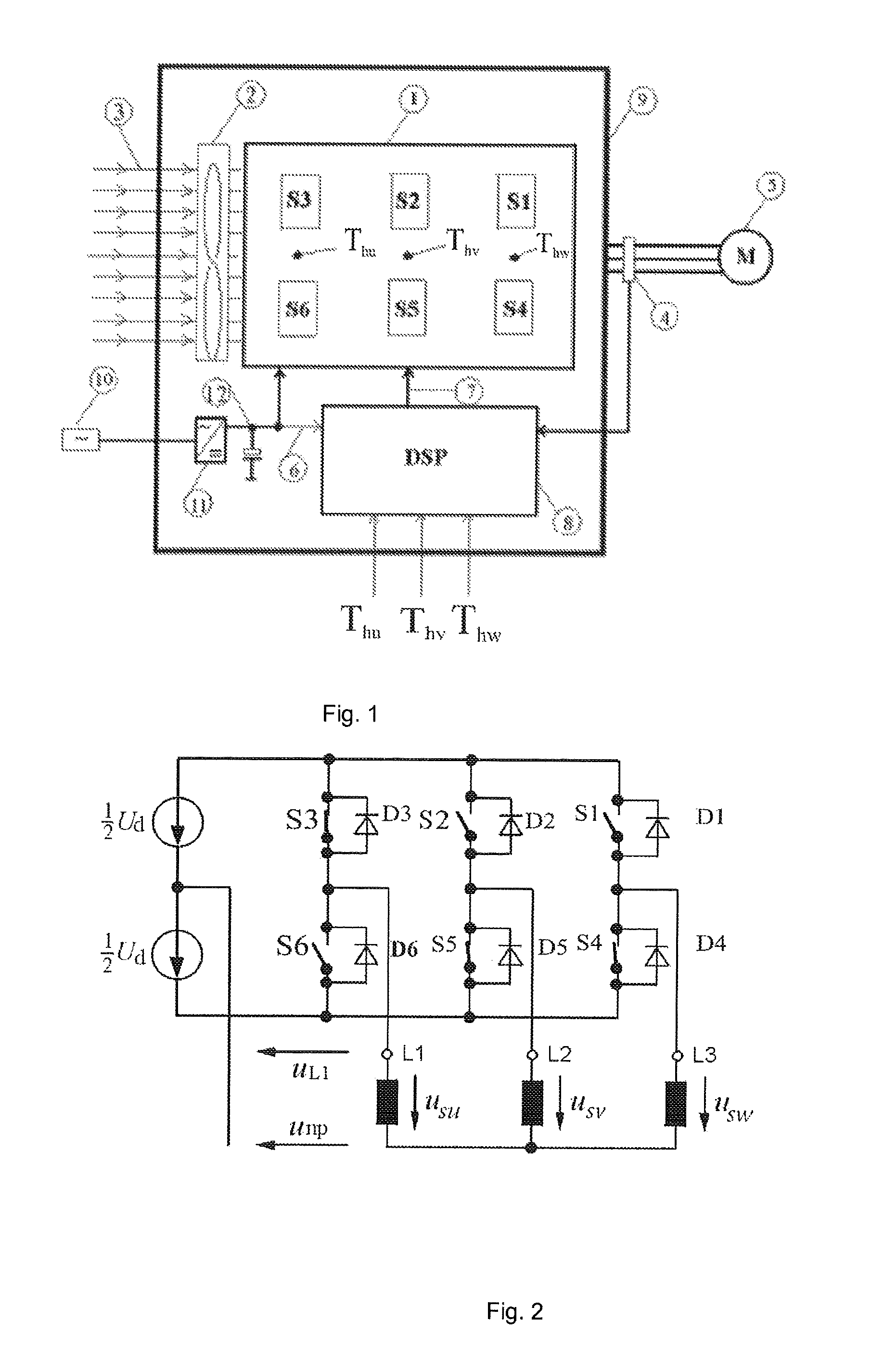 Temperature monitoring for circuit breakers