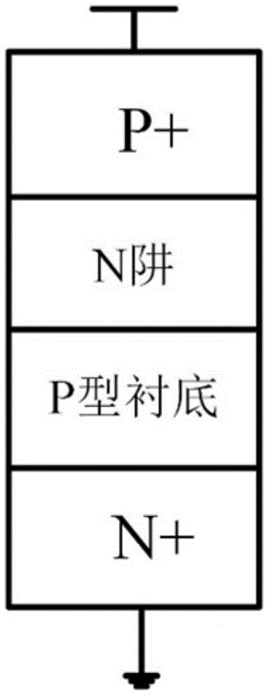 Adjustable maintaining voltage type electronic static discharge protecting circuit