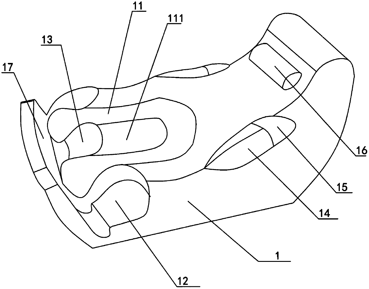 Prone-lying bed for infant