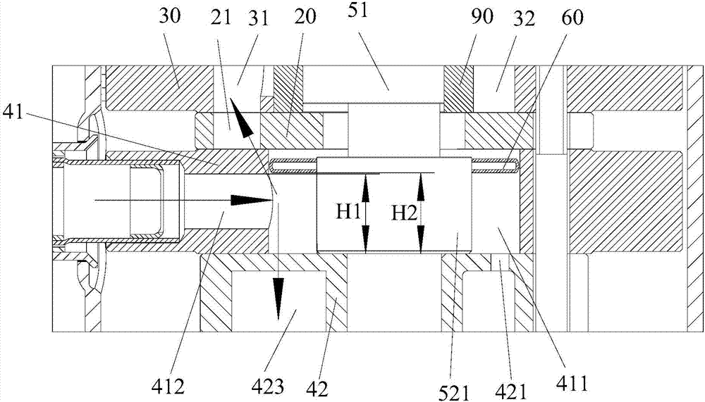 Fluid machine and heat exchange device with fluid machine