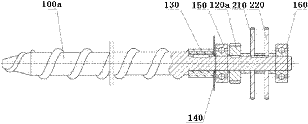 Corn ear picking device