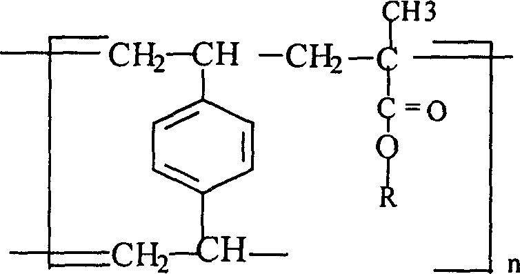 Hydrogen bond receptor type spherical polymeric adsorbent and method for extracting puerarin